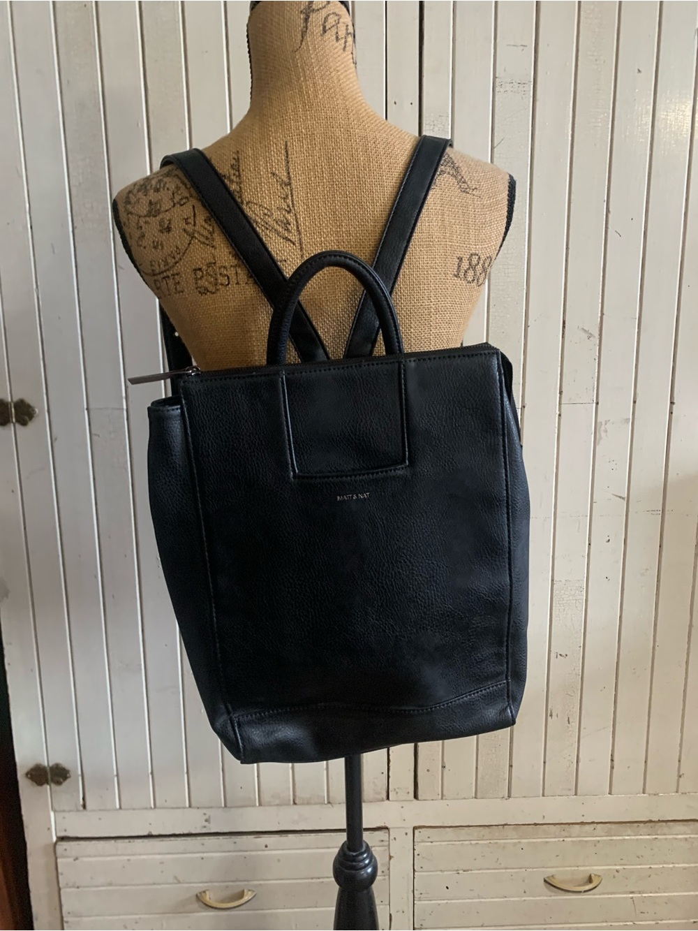 Matt & Nat Vegan Pebbled Leather Backpack